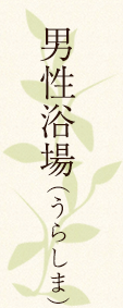 男性浴場(うらしま)